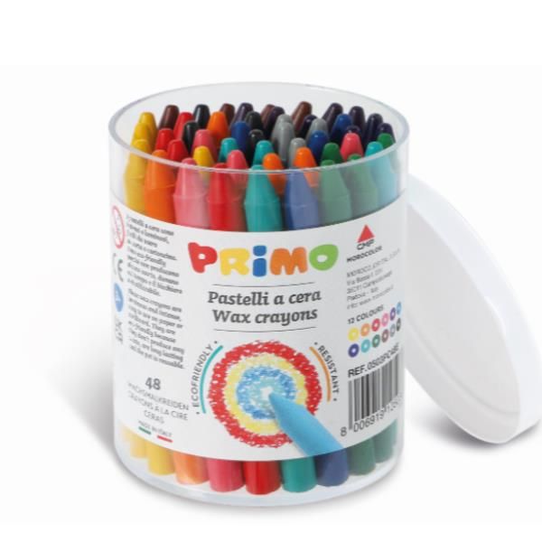 CF 48 PASTELLI CERA 4X12 COLORI