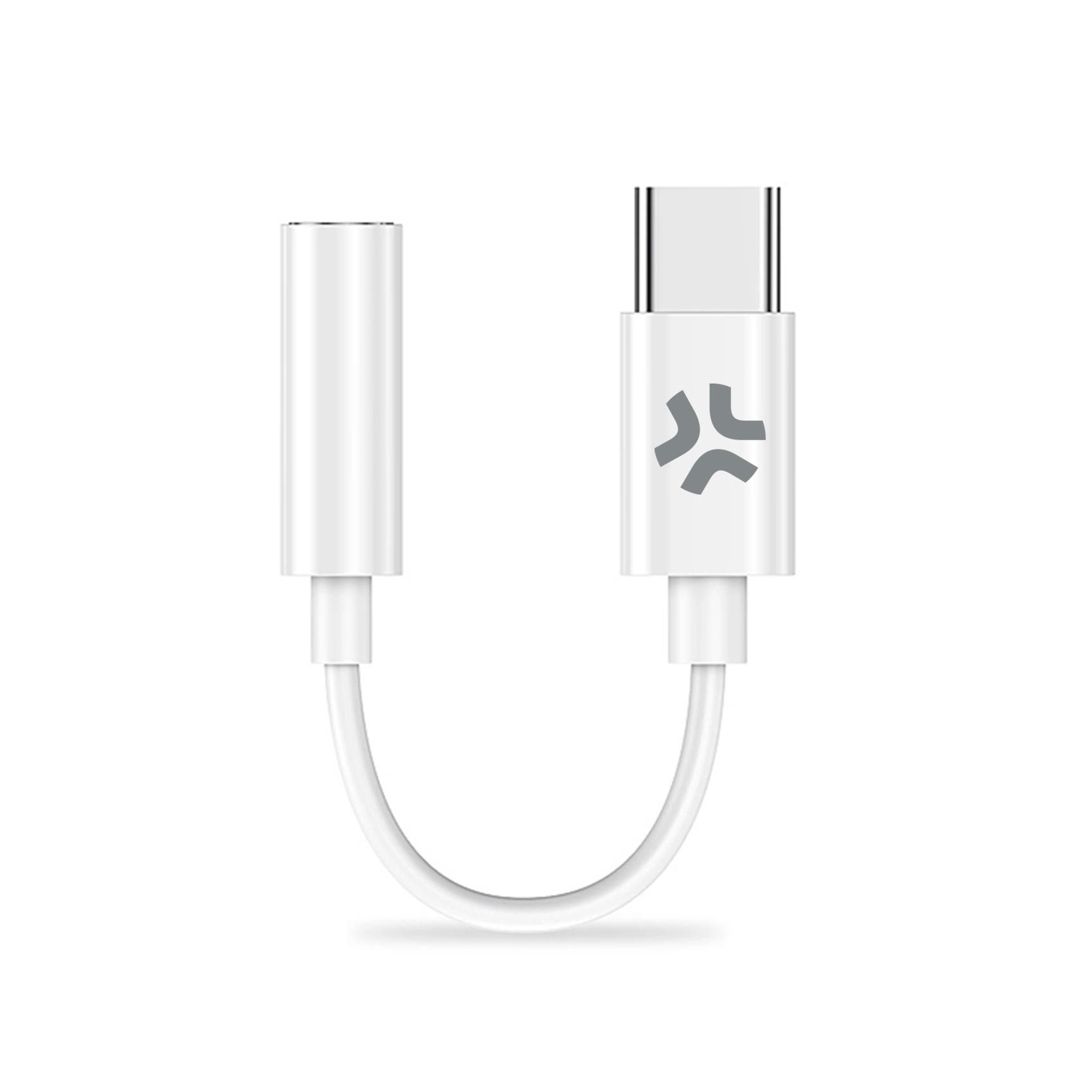 USB-C TO JACK 3.5MM ADAPTER WHITE