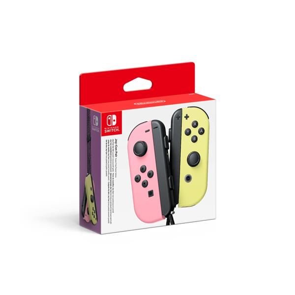 HAC COPPIA DI JOY-CON ROSA E GIALLO