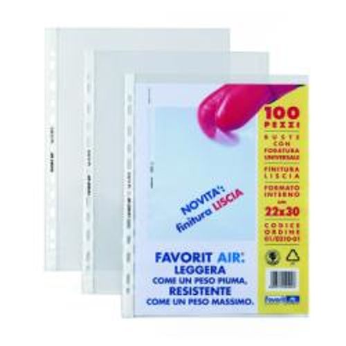 CF100BUSTA FOR.UN.AIR 22X30 LISCIA