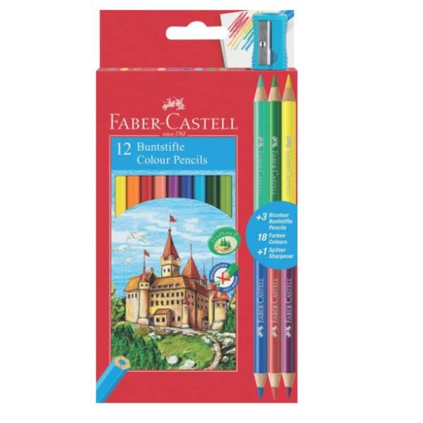 CF12 MATITE COLORE ECO +3 BICOLOR