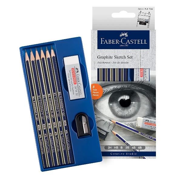 CF8 MATITA GOLDFABER SKETCH SET