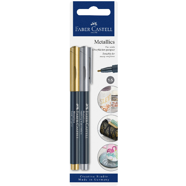CF2 BLISTER MARKER METALLIC ORO/ARG