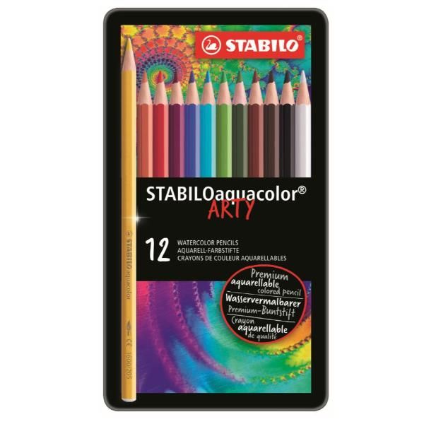 AST12 STABILO AQUACOLOR SCAT MET