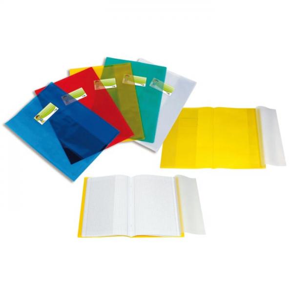 CF25 COVER MAXI A4 PP LISCIO BLU