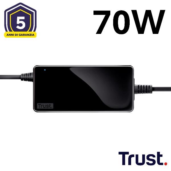 ALIMENTATORE NOTEBOOK 70W COMPACT