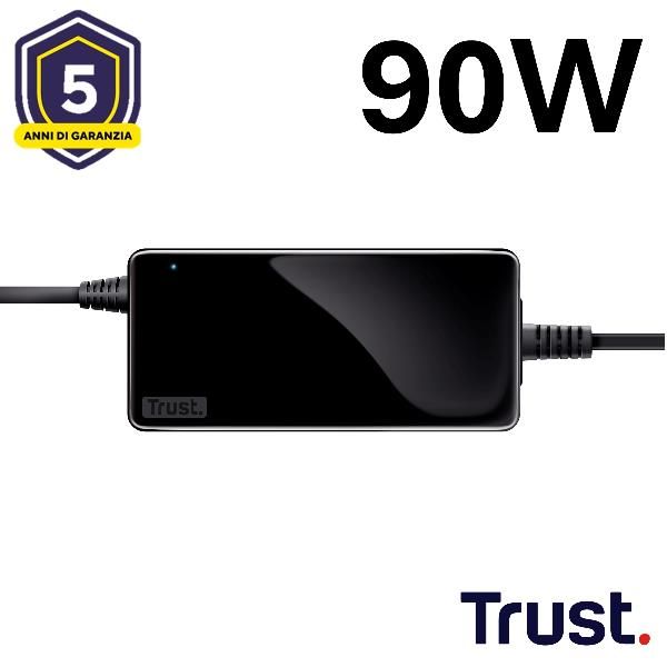 ALIMENTATORE NOTEBOOK 90W COMPACT