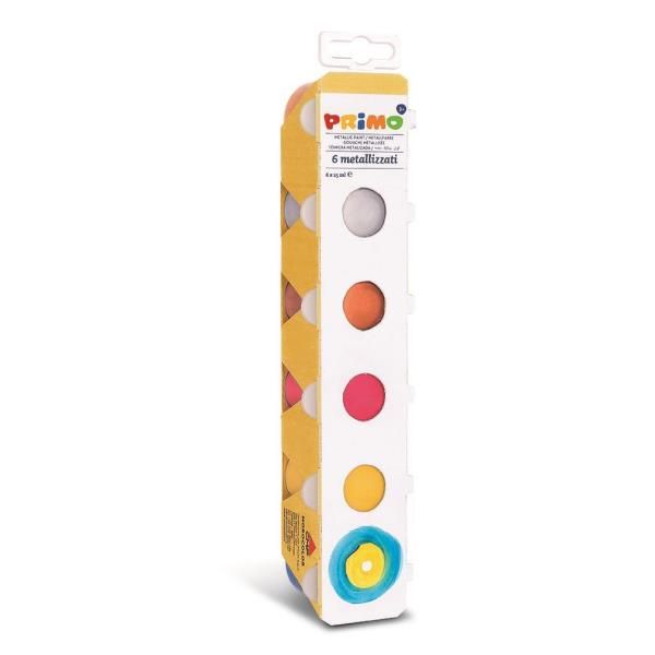 CONF6 TEMPERA METALLIZZATA DA 25ML