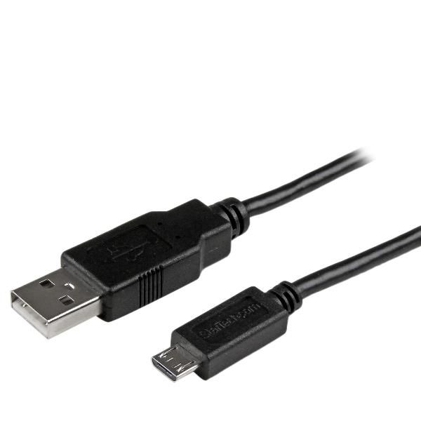 CABLE USB A M - MICRO B M 1 8 MT