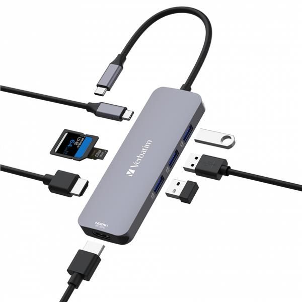 USB C HUB 8 IN 1 HDMI 8K PD 85W