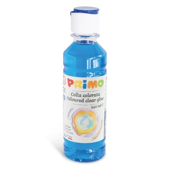 COLLA COLOR AD ACQUA 240ML BLU