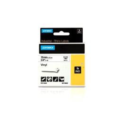 NASTRO DA 19MMX5.5M VINILE NE/BI