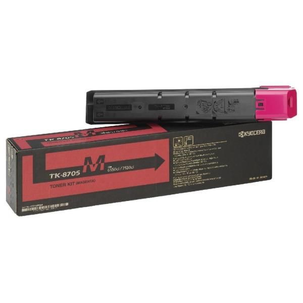 TONER MAGENTA TK8705M TASKALFA 6550
