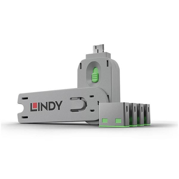 SERRATURA USB A VERDE
