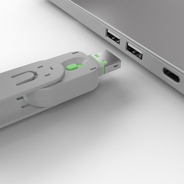 SERRATURA USB A VERDE - Image 3