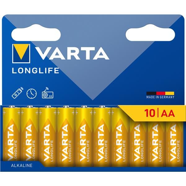 CF10 LONGLIFE AA ALCALINA