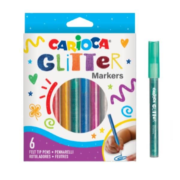 CF6 MARCATORI GLITTER BL.