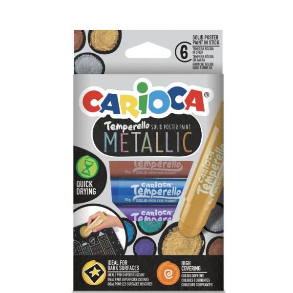CONF6 TEMPERA IN STICK - METALLIC