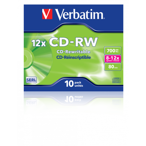 CD-RW 700MB 80 RISCRIV.12X CF.10 S - Image 3