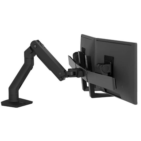 HX DESK DUAL MONITOR ARM MBK