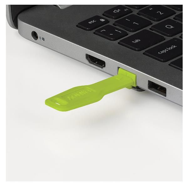 PORT BLOCKER RJ45 VERDE 20PZ