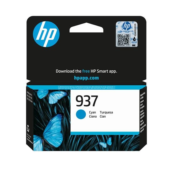 HP 937 CIANO CARTUCCIA ORIGINALE