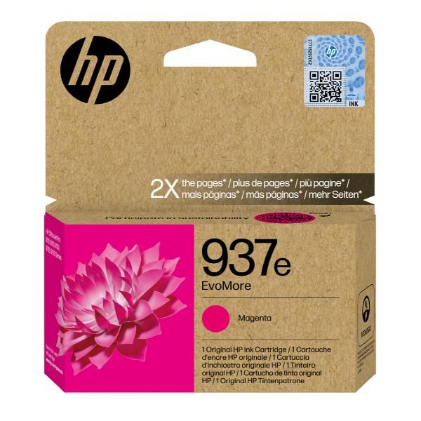 HP 937E EVOMORE MAGENTA ORIGINALE