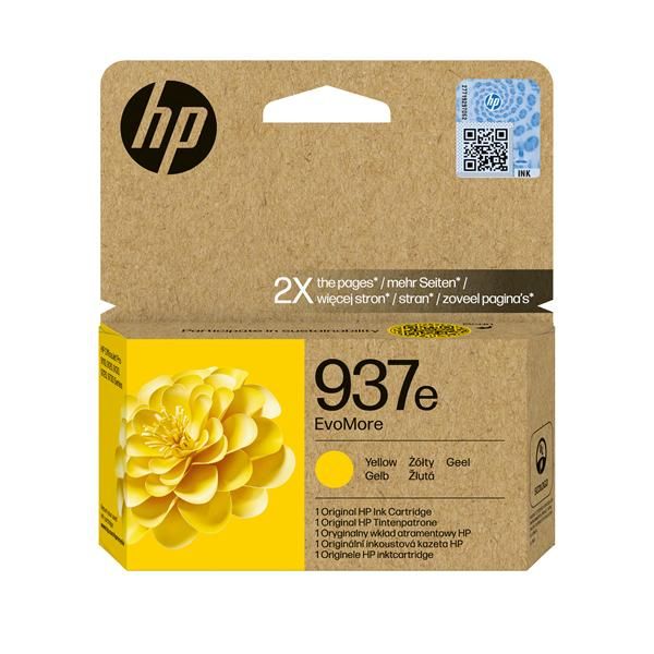 HP 937E EVOMORE GIALLO ORIGINAL INK