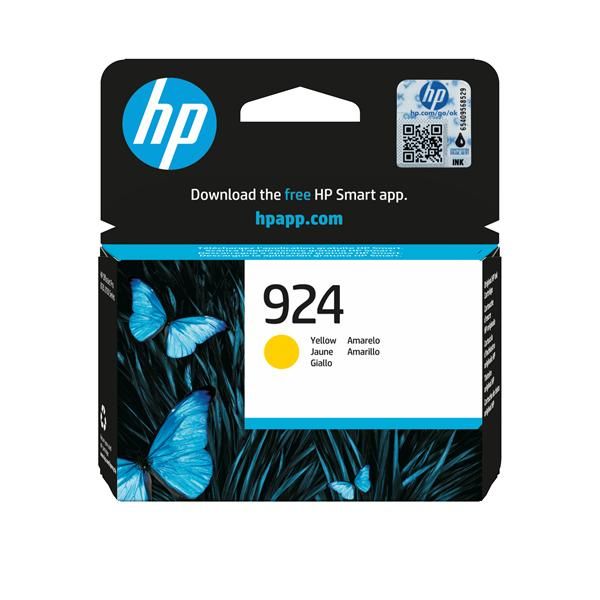 HP 924 GIALLO ORIGINAL INK