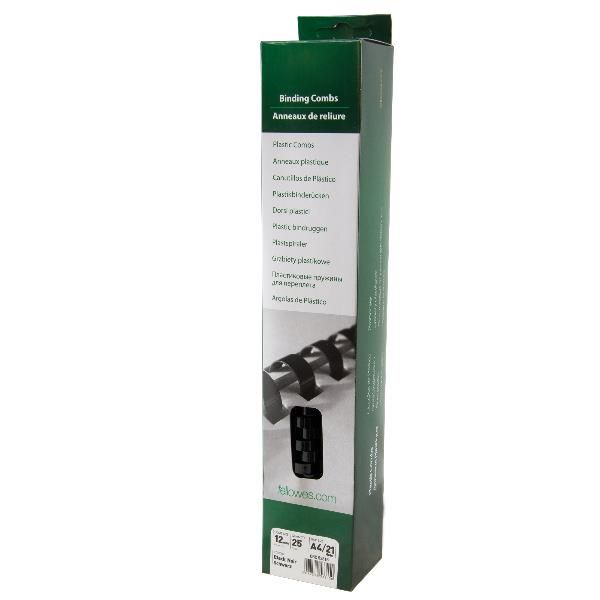 CF25 DORSO PLASTICO D12MM NERO