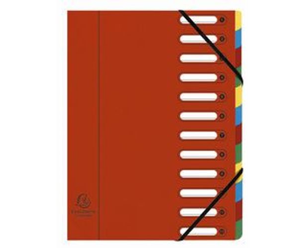 CLASSIFICATORI 12SCOMPART ROSSO
