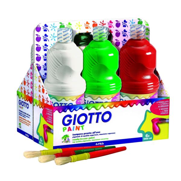 CF6SCHOOLPACK GIOTTO TEMPERA 1000M - Image 3