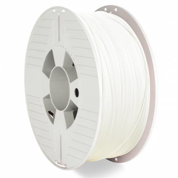 FILAMENT 3D PLA 1.75MM WHITE 1KG.