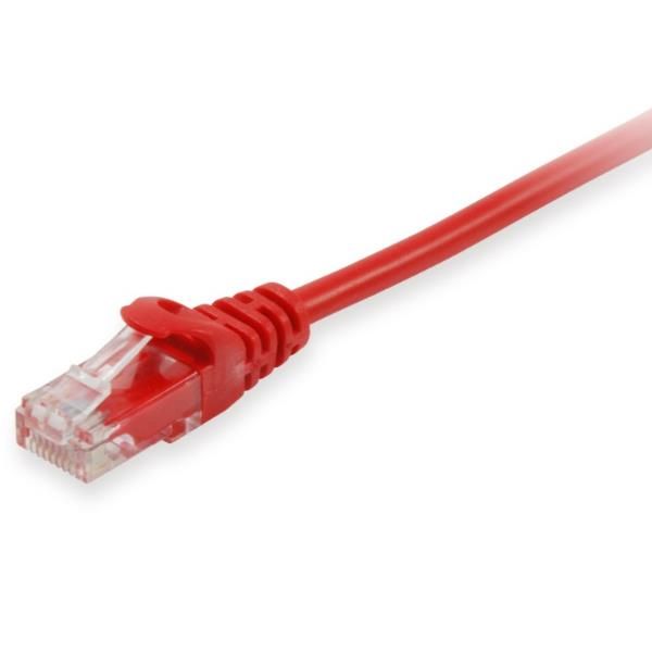 CAT.6A U/UTP PATCH CABLE 1.0M RED