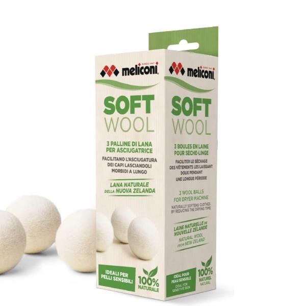 PALLINE DI LANA SOFT WOOL 3X