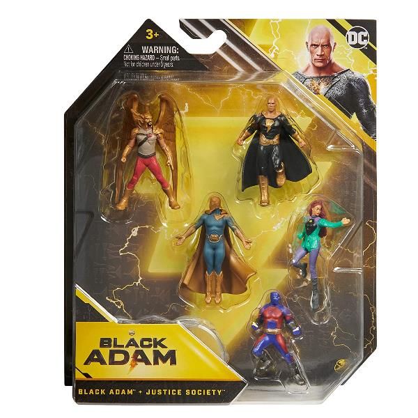 BLACK ADAM GIFT SET PERSONAGGI 5 CM