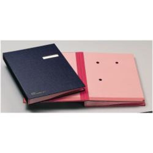 LIBRO FIRMA 18 INTERCALARI BLU