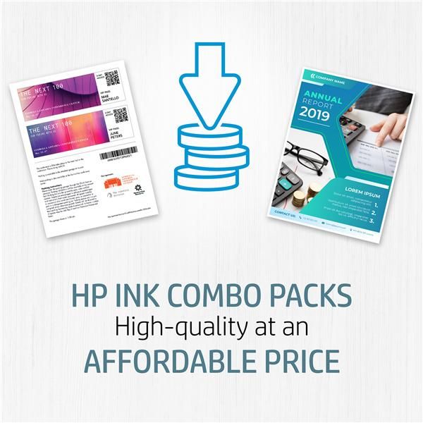 HP 934 BLACK / 935 CMY INK 4-PACK