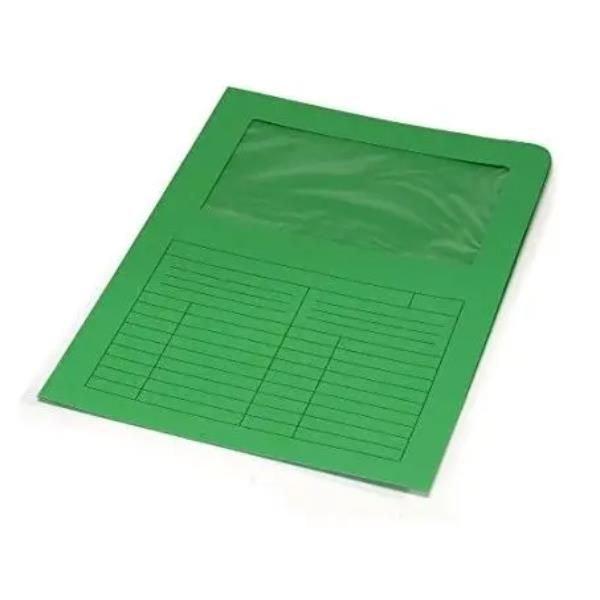 CF50 CARTELLINE C/FINESTRA 120GR VE