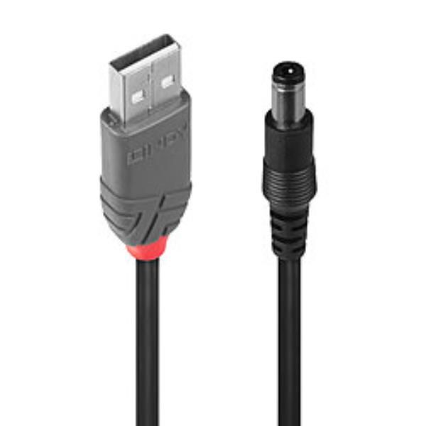 CAVO USB A MASCHIO DC 5,5/2,5MM M