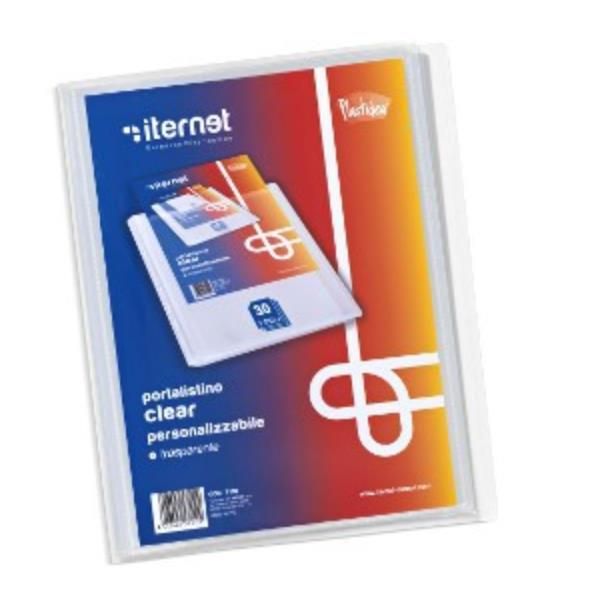 PORTALIST CLEAR PERSONALIZ 10 FOGLI