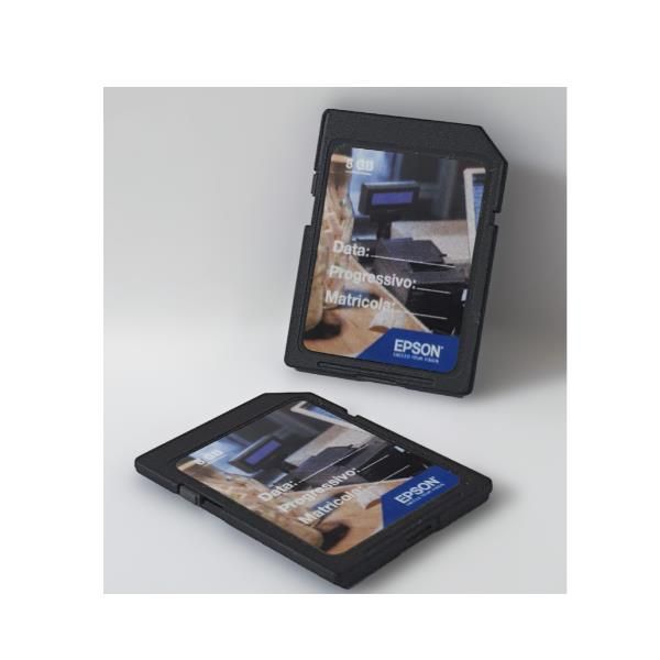 SCHEDA MEMORIA 8GB PER E-RECEIPT