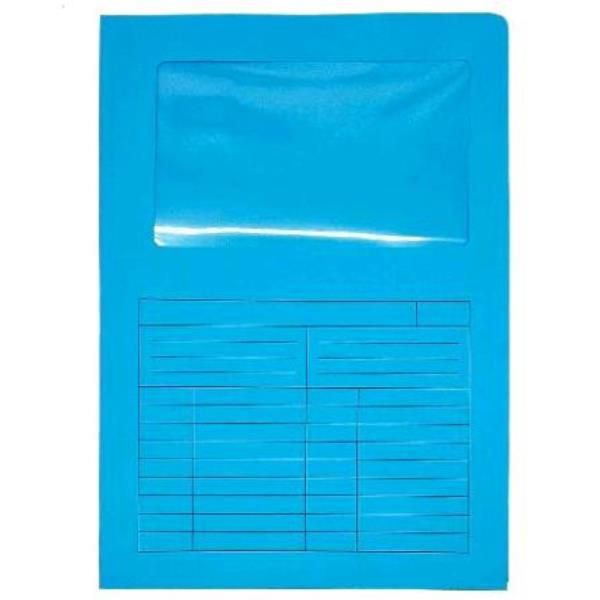 CF20 CARTELLINE C/FINESTRA 200GR BL