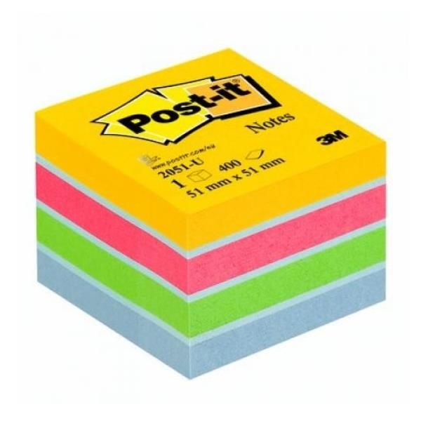POST-IT DADO ULTRACOLOR 400FG.