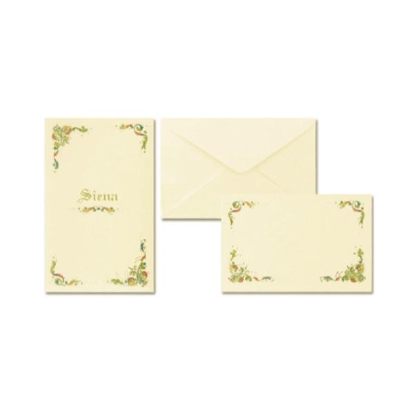 5CF 10BIGL + 10BUSTE 9X14 CM AVORIO