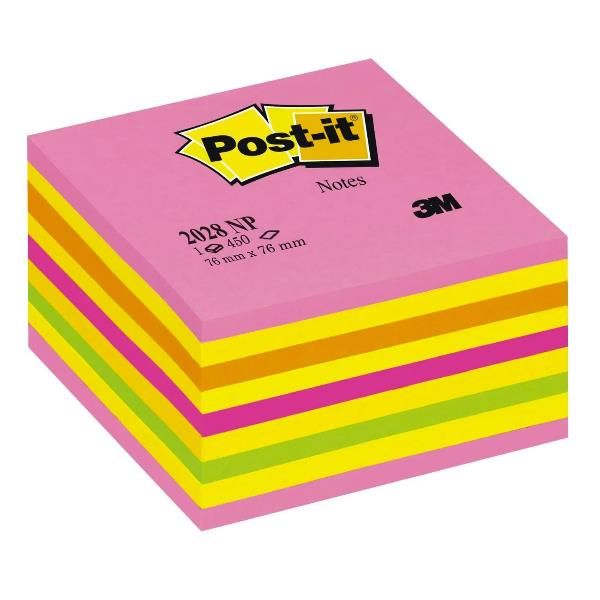 CUBO POST-IT PASTELLO 2028-NP
