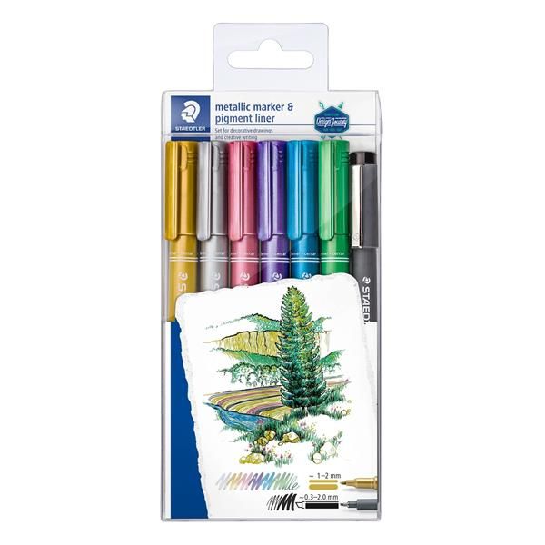 CF6 METALLIC PEN MARCATORI 1/2MM