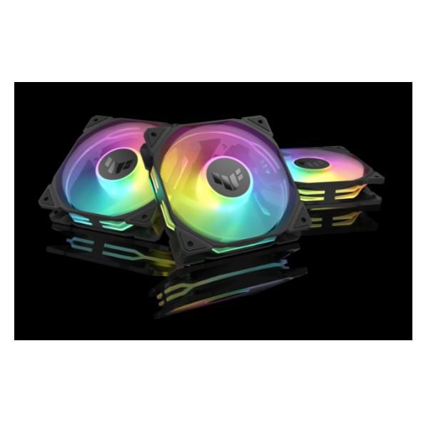 TR120 FAN ARGB REV BLACK 3IN1