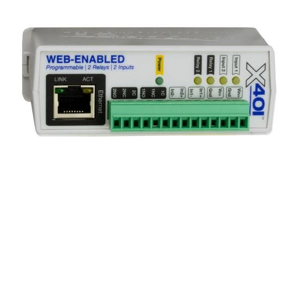 IP RELE - 2 OUTPUT 2 INPUT POE