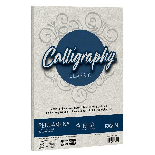 CF50 FG PERGAMENA 190GR A4 PERLA